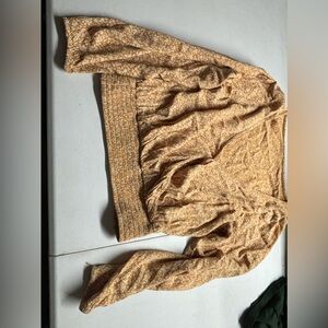 American eagle orange long sleeve blouse